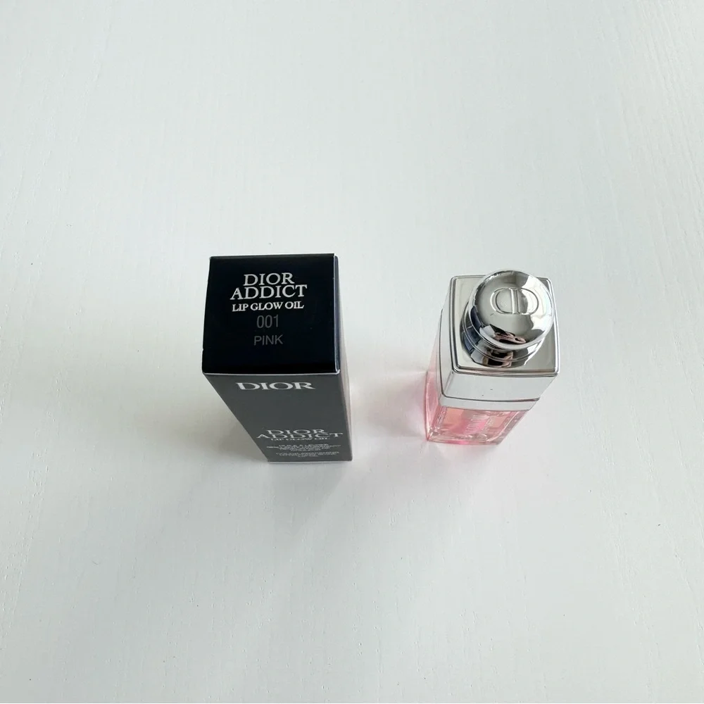 NEW Dior Beauty Addict Lip Glow Oil Gloss 001 Pink Makeup